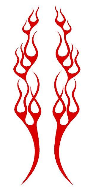 FLAME #72 DECAL VINYL GRAPHIC CAR TRUCK BLAZE SUV SEMI CROSS OVER FIRE HOOD VAN