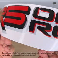 Toyota Tacoma SR5 decals TRD Sticker Bedside Replacement Reflective Vinyl SET-2