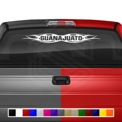 #115 GUANAJUATO Mexico GUA Decal Sticker Windshield Window Vinyl Graphic Estado