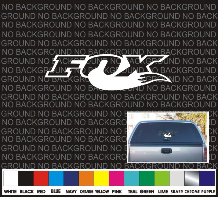 Like A Fox Racing BMX Moto Motorcycle MX Window car truck vinyl decal sticker 8