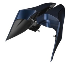 Midnight Blue CVO Stretched Extended Side Cover Panel For 2014+ Harley Touring