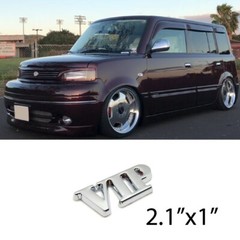Universal 3D Fashion Metal Chrome Waterproof For Car Trunk Decal Sticker “VIP”