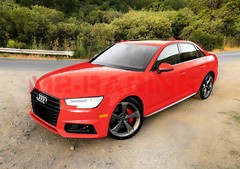 High Gloss Red Glossy Car Vinyl Wrap Sticker Decal Sheet Film DIY Air Release