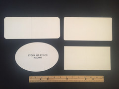 (4) Decal / Sticker LOT – Garage Auto Toolbox – STP, Holley, Champion, JE – NICE