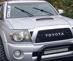 Toyota TRD 4×4 OFF ROAD Tacoma Tundra Sticker Decal White Silver