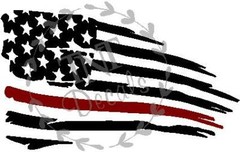 Distressed Flag Decals