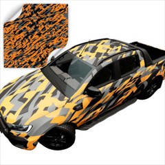 3M Vinyl Printed Mini Camo Patterns CW Series Wrapping Film | CW4299M