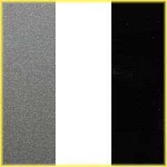 Universal 4/16″ 2-Color Pinstripe (Duo-Tone) 02045255- Black Met/Pewter Metallic