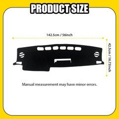 For Toyota RAV4 2013 2014 2015 2016 17 18 Dash Mat Non-slip Dashboard Cover 1-5X