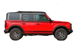 Graphics Car Sticker Decal For Ford Bronco Waist Line And Side Skirt Stripes