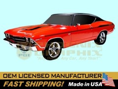 1969 Chevrolet Yenko Chevelle SYC Decals Graphics Stripes Kit COMPLETE!