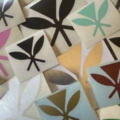 Hawaiian Kanaka Maoli Paddles Decal 1.75″ or 3″ and 16 Colors To Chose From New