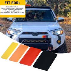 13 Inch Retro Classic Stripe Style Sticker Four-Wave Decal for Toyota RAV4 Lexus