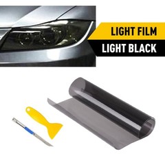 4X 12″x72″ Headlight Taillight Fog Light Tint Film Vinyl Wrap Universal For Car