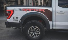 Car Hood Sticker Trunk Stripe For Ford Raptor 2022 2023 Bed Box Decal Full Set