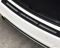 40″ Carbon Fiber Trunk Sill Scratch Protector Vinyl Decal For BMW X1 X2 X3 X4 X5
