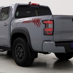 Frontier / Titan Pro-4x Raptor Claw Marks Decal Sticker. Set of 2. #7103
