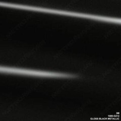 3M 1080 / 2080 Scotchprint Gloss Black Metallic Vinyl Car Wrap Film | G212