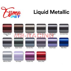 ESSMO PET Liquid Metallic Mocha Brown Vinyl Wrap Auto Decal Sticker Air Release