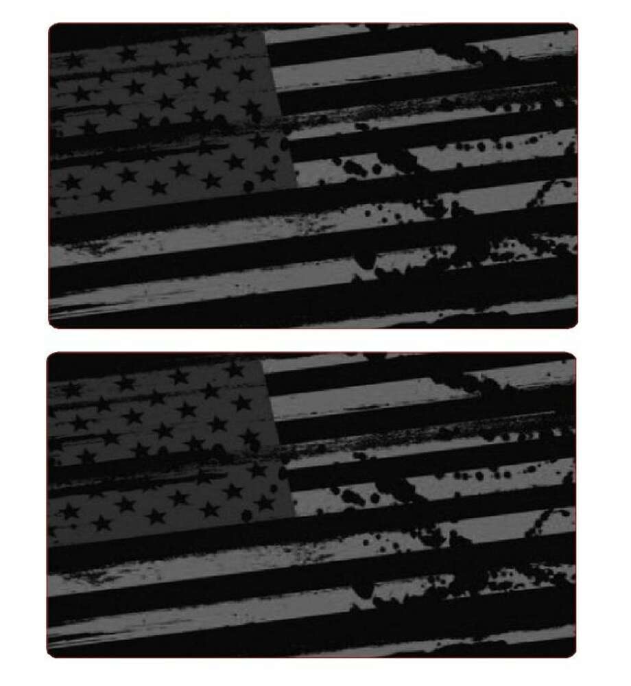 2019 – 2024 Chevy Suburban Sun Visor Warning Label Blackouts Ghost American Flag