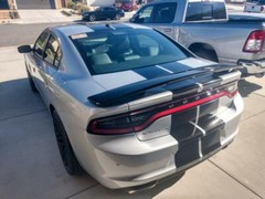 PRE-CUT FOR DODGE CHARGER 15-22 DUEL 10″ Racing Stripes Vinyl Graphic Decal