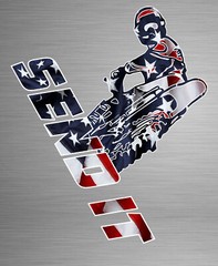Motocross sticker, Send It, 10×7 Vinyl Decal, Supercross, AMA MX Dirt Bike USA