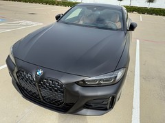 36″x60″ Flat Matte Black Car Vinyl Wrap Self Adhesive Air Release 3ft x 5ft
