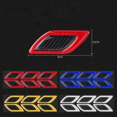 6PCS Auto Car Door Sticker Reflective Tape Safety Warning Decal Universal