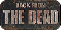ProSticker 735 (One) 4″x8″ Rat Rod Back From The Dead Decal Sticker Not A Plate