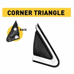 For 13-19 Nissan Sentra 96318-3SG0A Front Right Fender Trim /Mirror Finisher E