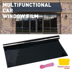 Uncut Roll Window Tint VLT Super Dark Black Film 5% 15% 20% 35% 50% Car Home EAK