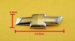 OEM CHEVROLET CAPTIVA TAILGATE EMBLEM BADGE DECAL ABS PLASTIC 14.5X4.5 cm