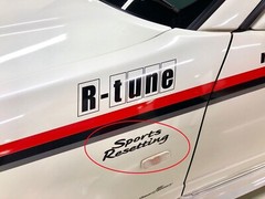 SPORTS RESETTING FENDER DECAL : FITS NISSAN SKYLINE R34 (SILVER)