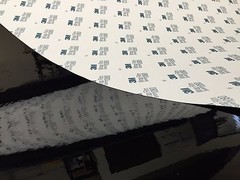 3M 2080 Scotchprint Gloss Black 3FT x 5FT G12 Vinyl Car Auto Vehicle Wrap Film