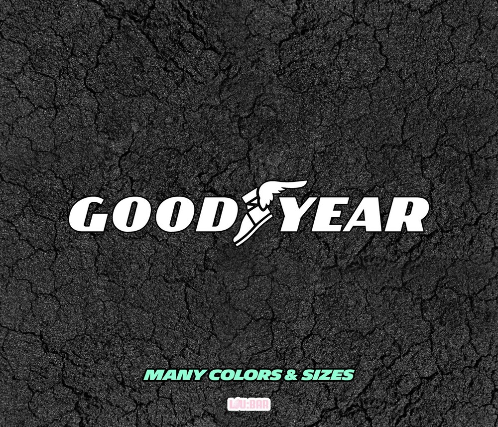 GOOD YEAR Car Decal, Window or Laptop