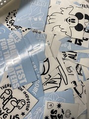 Mixed Bag Lot Of 8 Car Decal Stickers