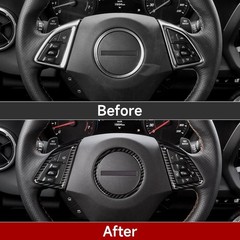 Scratch-Resistant Interior Carbon Fiber Trim for Chevrolet Camaro 2016-2024