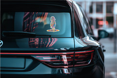 Laminated decal/sticker–UV & Water resistant for in/outdoor use