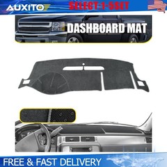 Gray Dashboard Cover Pad Mat for 07-13 Chevrolet Silverado All Trim Levels 1-5X
