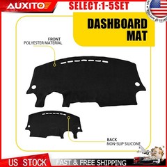Black Dashboard Cover Mat Pad For Volkswagen VW Beetle 98-10 Car Dash Board 1-5X