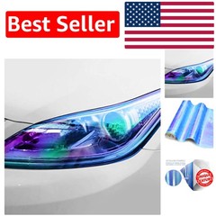 Sapphire Blue Chameleon Headlight & Taillight Tint 16 x 48 Roll
