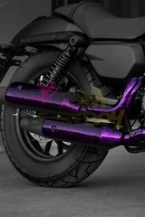 ESSMO PET Marble Forged Gloss Carbon Fiber Royal Purple Vehicle Vinyl Wrap Decal