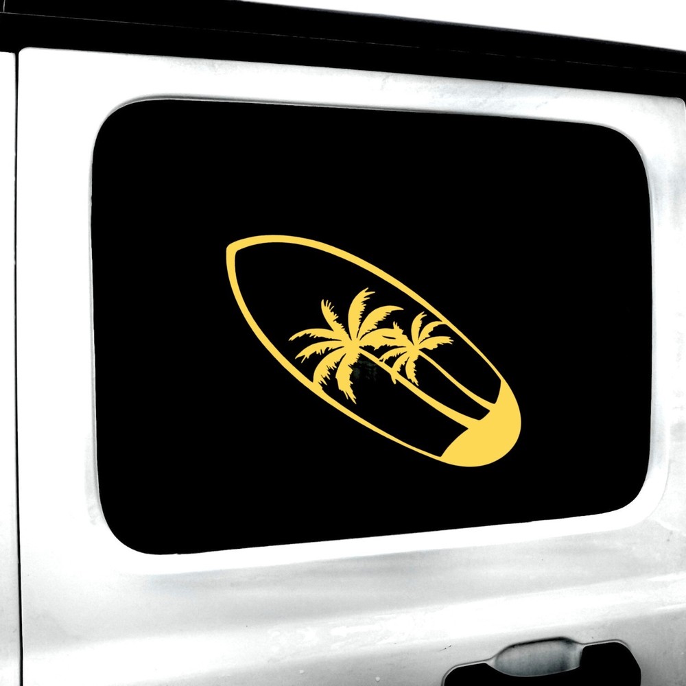 Surfboard Vinyl Decal for Vehicle Windows Laptops Any Smooth Surface design #14