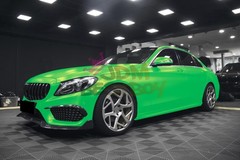 Matte Metallic Beast Green TPU PPF Paint Protection Film Dry Wet Auto Vinyl Wrap