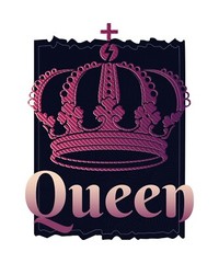 3” Purple Queen Crown Sticker Royal Savage Princess King Mom Her Majesty Diva