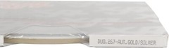 Universal 4/16″ 2-Color Pinstripe (Duo-Tone) 02045267-Autumn Gold Met/Silver Met