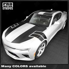 Chevrolet Camaro 2016-2024 NS1 Style Top Stripes Complete Set (Choose Color)