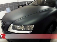 Matte Black- Dual Cast Lustrous Wrapping Film – Bubble Free Vehicle Sheet Roll