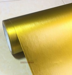 Flexible Car Matte Chrome Satin Brushed Texture Aluminum Vinyl Wrap Sticker Film