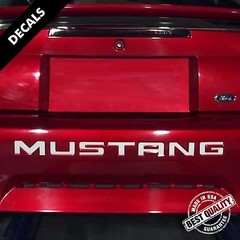 MUSTANG REAR BUMPER INSERT DECALS VINYL LETTERS 99-04 |33